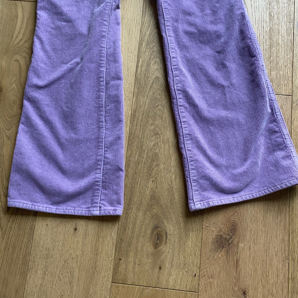 Wrangler Westward 626 Lilac Corduroy High-Rise Bootcut Pants - Picture 2 of 7